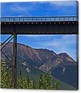 Train Bridge Canvas Print