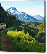 Train From The North Canvas Print