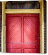 Train Station Doorway Canvas Print