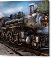 Train - Steam - 385 Fully Restored Canvas Print