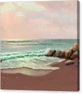 Tranquility Of The Sea Canvas Print