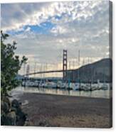 Travis Marina Golden Gate Bridge Canvas Print