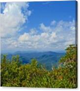 Tray Mountain Summit - South Canvas Print