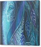 Tribal  Healing Goddess Canvas Print