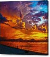 Tropical Twilight Ii Canvas Print