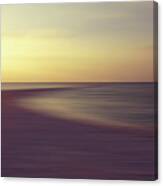 Tropical Twilight On The Sandbank Canvas Print