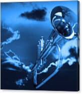 Trumpet Blues Canvas Print