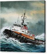 Tugboat Hunter Crowley Canvas Print