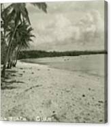 Tumon Beach Guam Canvas Print