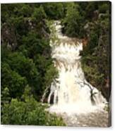 Turner Falls Waterfall Canvas Print