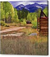 Turrett - Colorado Ghost Town Canvas Print