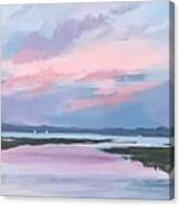 Twilight Marsh Canvas Print