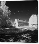 Twin Barns Canvas Print