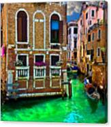 Twin Canals Canvas Print
