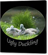 Ugly Duckling Canvas Print