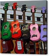 Ukeleles For Sale Canvas Print