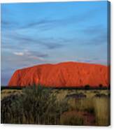 Uluru Sunset 03 Canvas Print