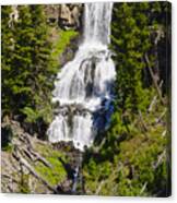 Undine Falls Yellowstone Canvas Print