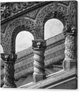 University Of California Los Angeles Powell Library Stairway Canvas Print