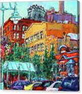 Up On Broadway Canvas Print