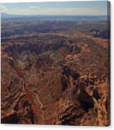 Upheaval Dome In Canyonlands National Park Canvas Print