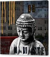 Urban Buddha Canvas Print