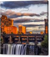 Urban Waterfall Canvas Print