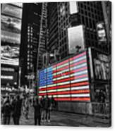 U.s. Armed Forces Times Square Recruiting Station Canvas Print