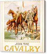 Us Cavalry Poster Canvas Print