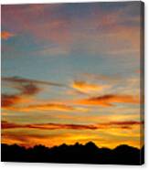 Usery Sunset Canvas Print