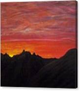 Utah Sunset Canvas Print