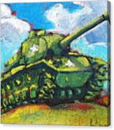 V. F. W. Tank Canvas Print