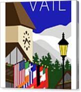 Vail Blue Canvas Print