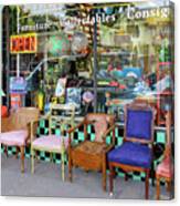 Valley Antiques Storefront Hayward California Canvas Print