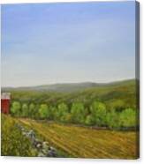 Valley Farm Canvas Print