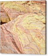 Valley Of Fire Ripples Of Color Canvas Print