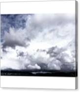 #vancouver #beautifulday #clouds #cloud Canvas Print