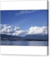 #vancouver #kitsilano #nature #sky #sun Canvas Print