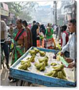 Varanasi Street Vendor 01 Canvas Print