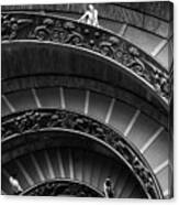 Vatican Stairs Canvas Print