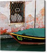 Venetian Boat Canvas Print