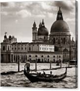 Venice Grand Canal View Canvas Print