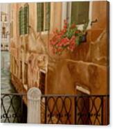 Venice In June Canvas Print