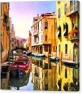 Venice Morning Canvas Print