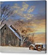 Vermont Sunset Canvas Print
