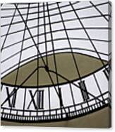 Vertical Sundial - Vertikale Sonnenuhr Canvas Print