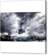Very Dramatic And Beautiful Clouds This Canvas Print