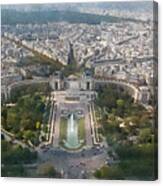 View From Eiffel Tower Par802438 Canvas Print