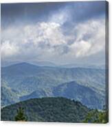 View From Roan Mountain Canvas Print