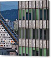 View From The Skyscraper #3 - Slovenia Canvas Print